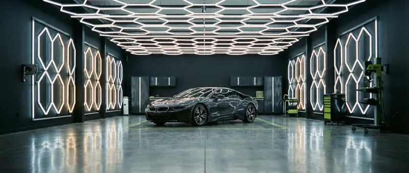 High-End Aufbereitungshalle in Pfaffen-Schwabenheim mit speziellem Lichttunnel